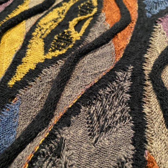 Authentic Coogi Australia Classic Sweater Multicolor Size Large - Picture 5 of 6